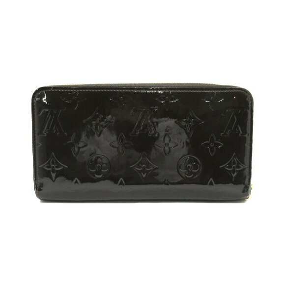 Louis Vuitton Zippy Wallet Round Long Vernis Patent Brown - Picture 2 of 10